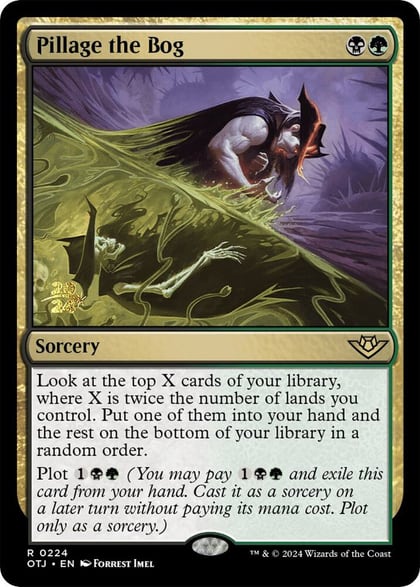 Pillage the Bog, Prerelease Cards 224