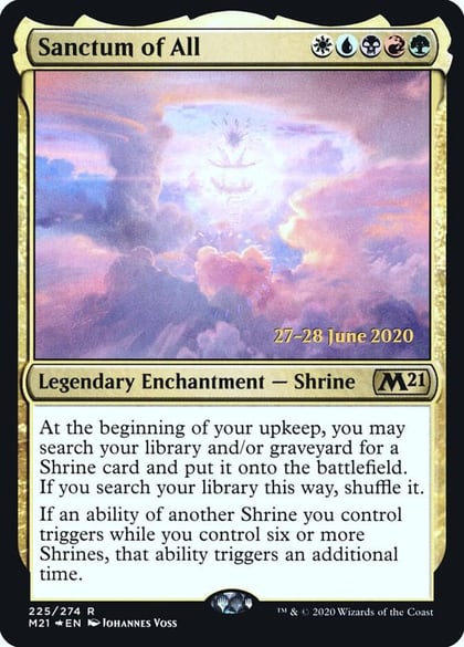 Sanctum of All, Prerelease Cards 225
