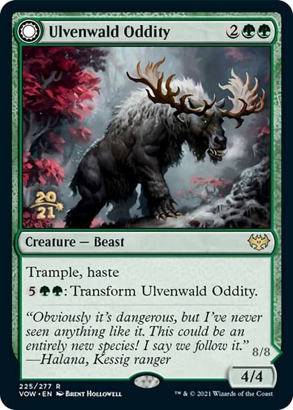 Ulvenwald Oddity, Prerelease Cards 225