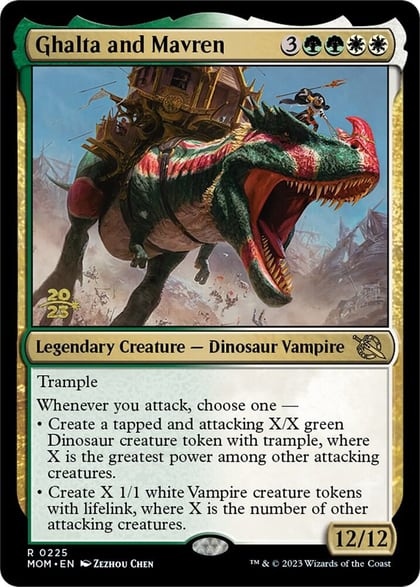 Ghalta and Mavren, Prerelease Cards 225