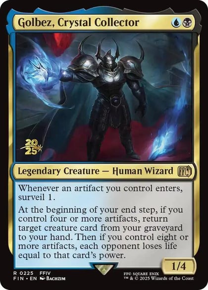 Golbez, Crystal Collector, Prerelease Cards 225