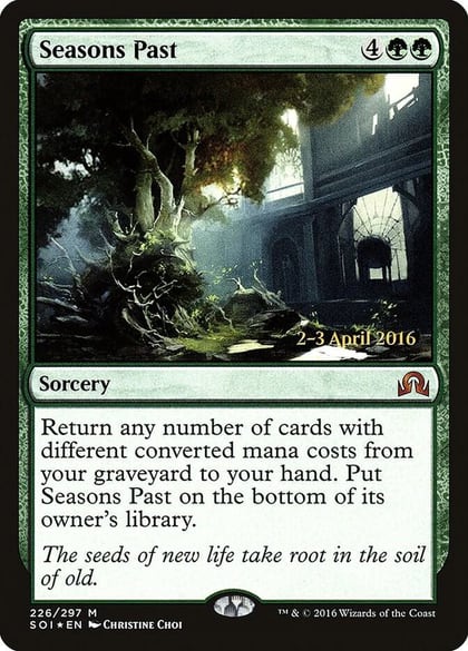 Seasons Past, Prerelease Cards 226