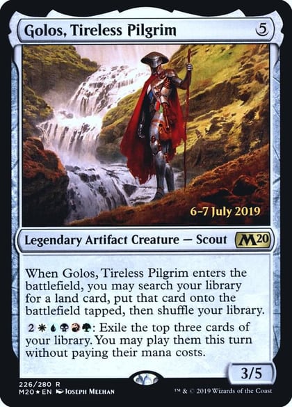 Golos, Tireless Pilgrim, Prerelease Cards 226