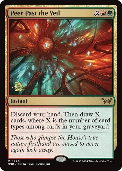 Peer Past the Veil, Prerelease Cards 226
