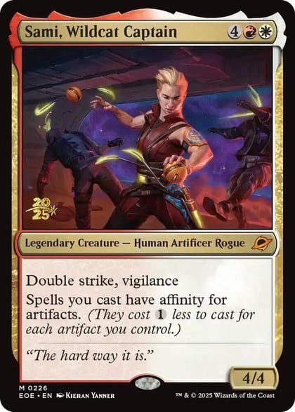 Sami, Wildcat Captain, Prerelease Cards 226