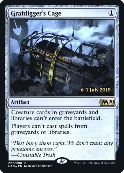 Grafdigger's Cage, Prerelease Cards 227
