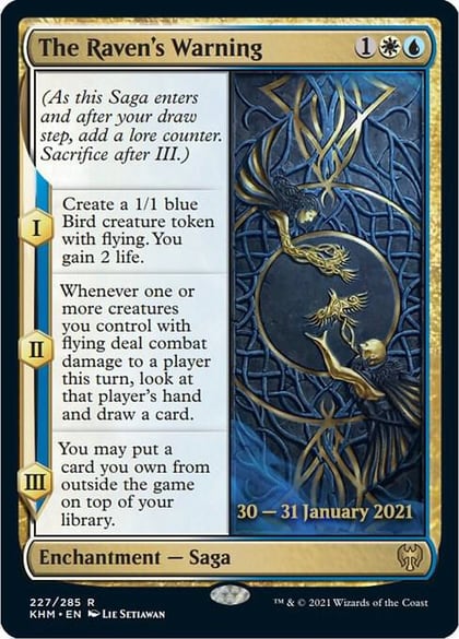 The Raven's Warning, Prerelease Cards 227