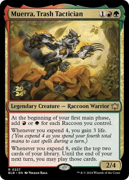 Muerra, Trash Tactician, Prerelease Cards 227