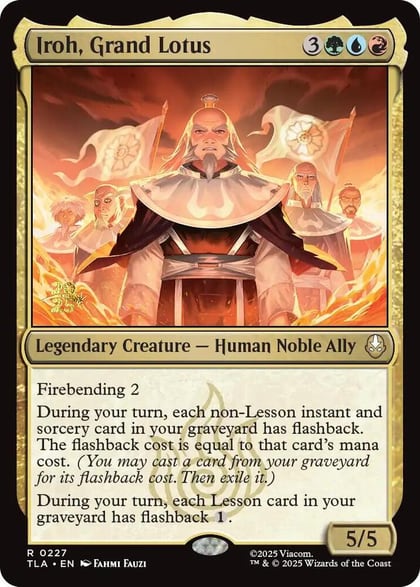 Iroh, Grand Lotus, Prerelease Cards 227