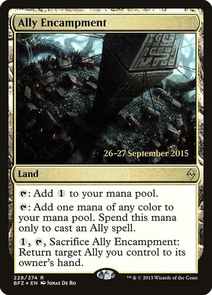 Ally Encampment, Prerelease Cards 228