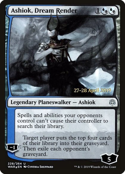 Ashiok, Dream Render, Prerelease Cards 228