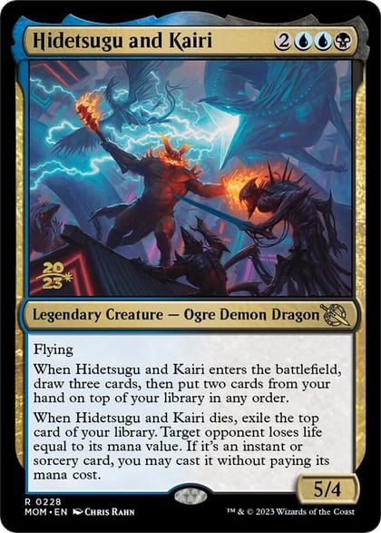 Hidetsugu and Kairi, Prerelease Cards 228