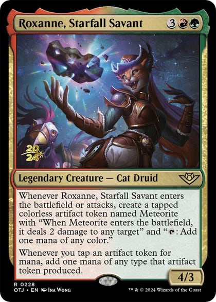 Roxanne, Starfall Savant, Prerelease Cards 228