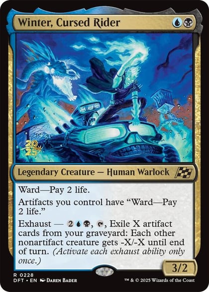 Winter, Cursed Rider, Prerelease Cards 228