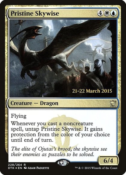Pristine Skywise, Prerelease Cards 228