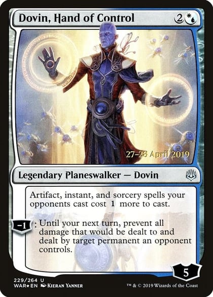Dovin, Hand of Control, Prerelease Cards 229