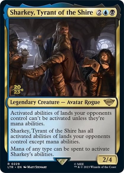 Sharkey, Tyrant of the Shire, Prerelease Cards 229