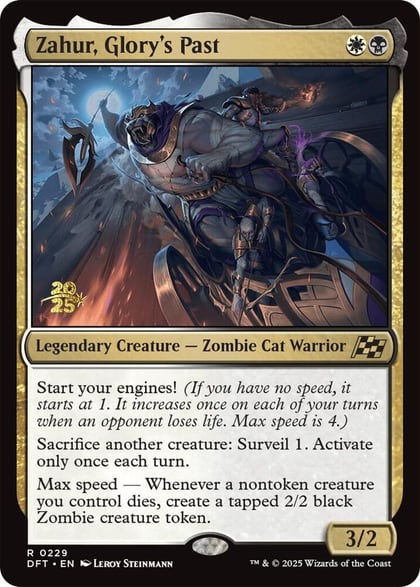 Zahur, Glory's Past, Prerelease Cards 229