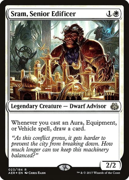 Sram, Senior Edificer, Prerelease Cards 23