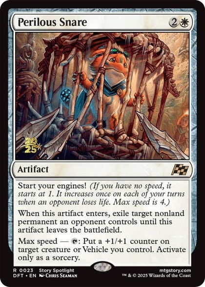 Perilous Snare, Prerelease Cards 23