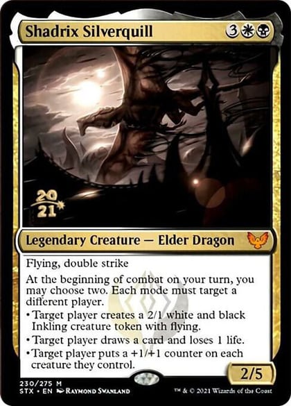 Shadrix Silverquill, Prerelease Cards 230