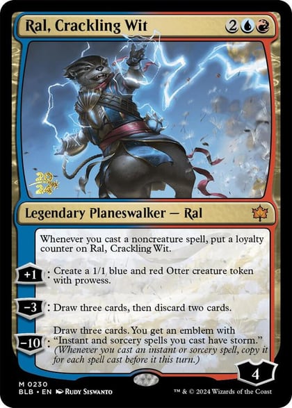 Ral, Crackling Wit, Prerelease Cards 230