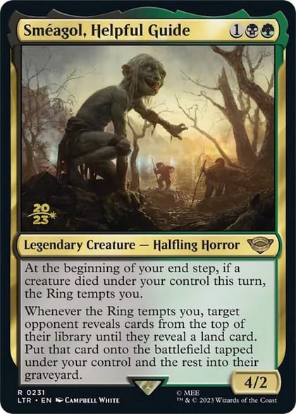 Smeagol, Helpful Guide, Prerelease Cards 231