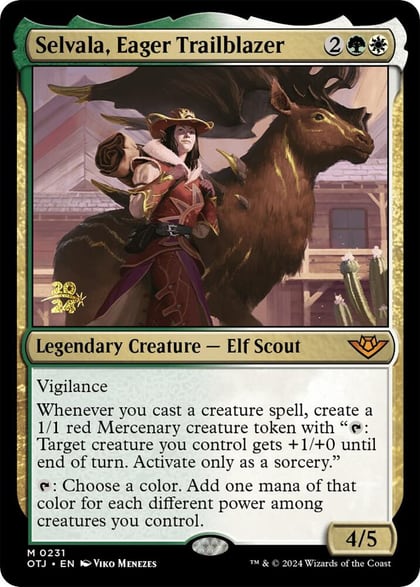 Selvala, Eager Trailblazer, Prerelease Cards 231