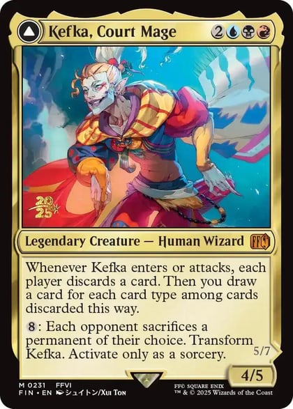 Kefka, Court Mage, Prerelease Cards 231