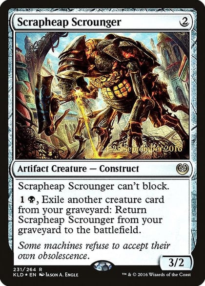 Scrapheap Scrounger, Prerelease Cards 231