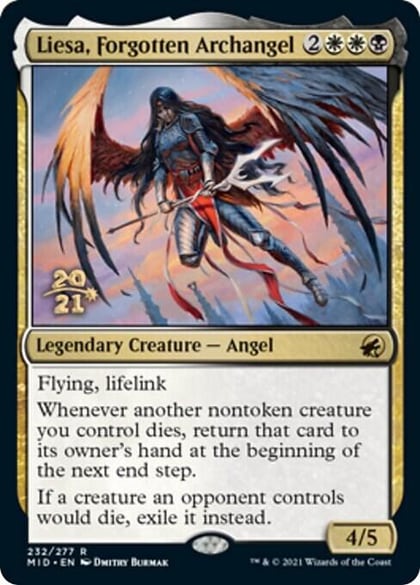 Liesa, Forgotten Archangel, Prerelease Cards 232