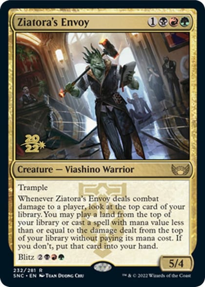 Ziatora's Envoy, Prerelease Cards 232