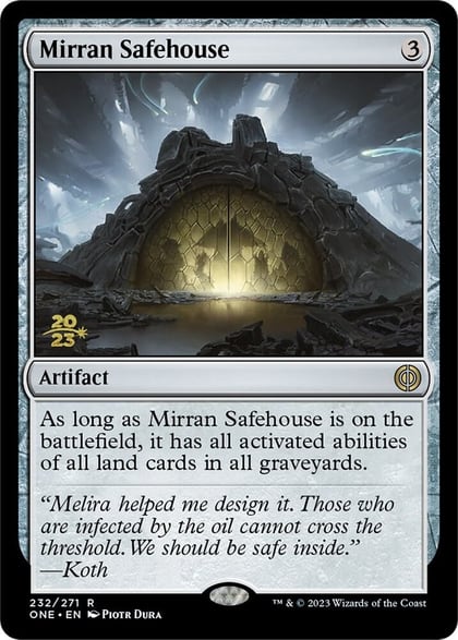 Mirran Safehouse, Prerelease Cards 232