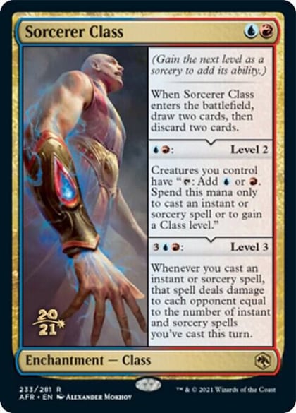Sorcerer Class, Prerelease Cards 233
