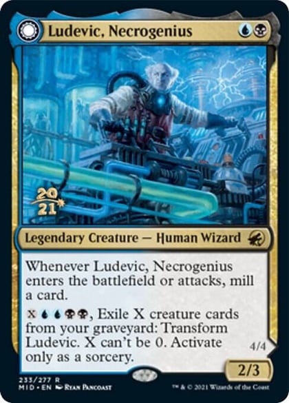Ludevic, Necrogenius, Prerelease Cards 233