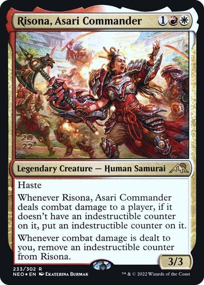 Risona, Asari Commander, Prerelease Cards 233