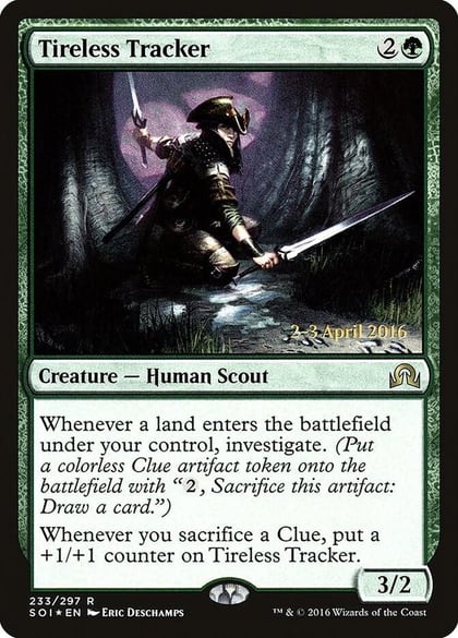 Tireless Tracker, Prerelease Cards 233