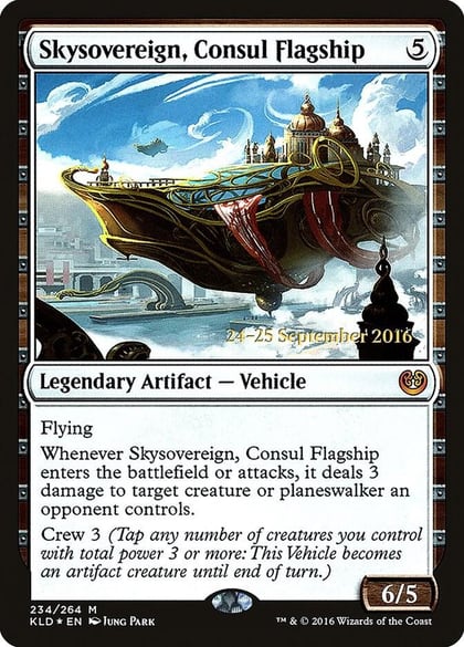 Skysovereign, Consul Flagship, Prerelease Cards 234