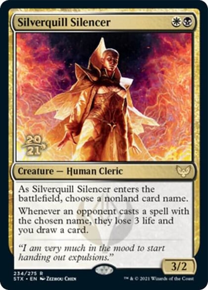Silverquill Silencer, Prerelease Cards 234