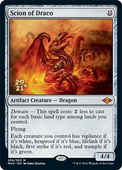 Scion of Draco, Prerelease Cards 234
