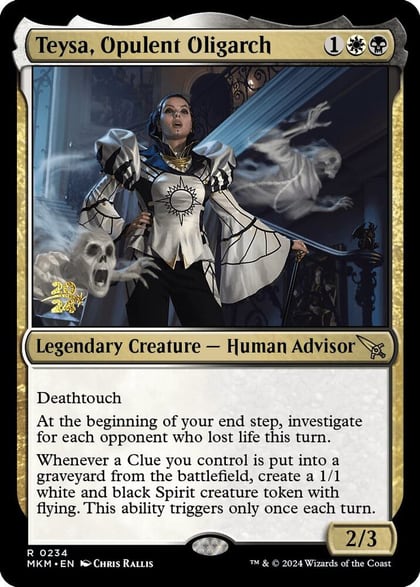Teysa, Opulent Oligarch, Prerelease Cards 234