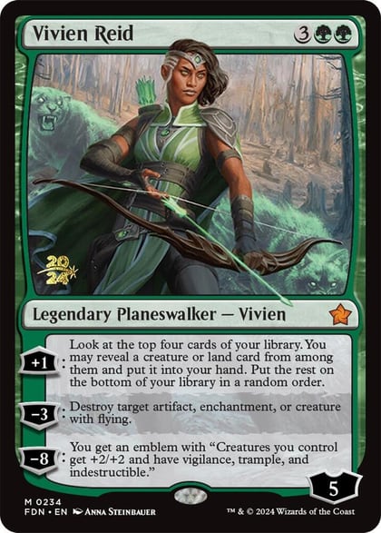 Vivien Reid (FDN), Prerelease Cards 234