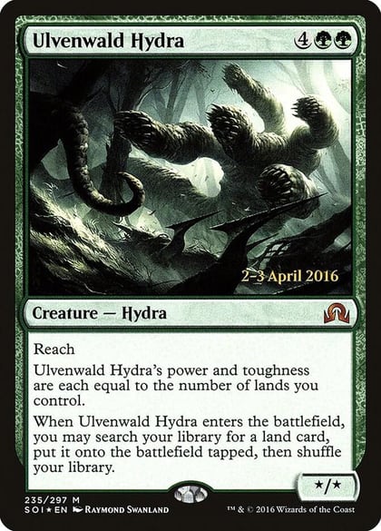 Ulvenwald Hydra, Prerelease Cards 235