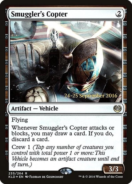 Smuggler's Copter, Prerelease Cards 235