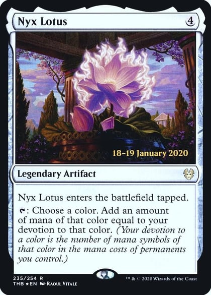 Nyx Lotus, Prerelease Cards 235