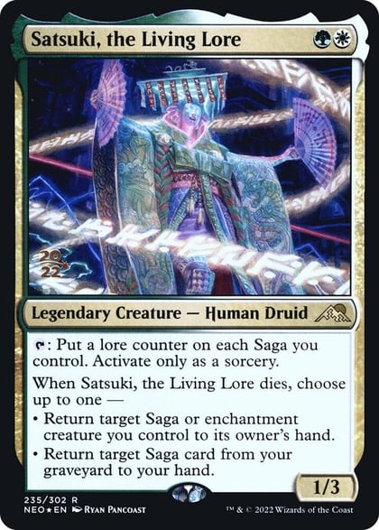 Satsuki, the Living Lore, Prerelease Cards 235