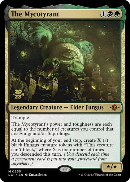 The Mycotyrant, Prerelease Cards 235