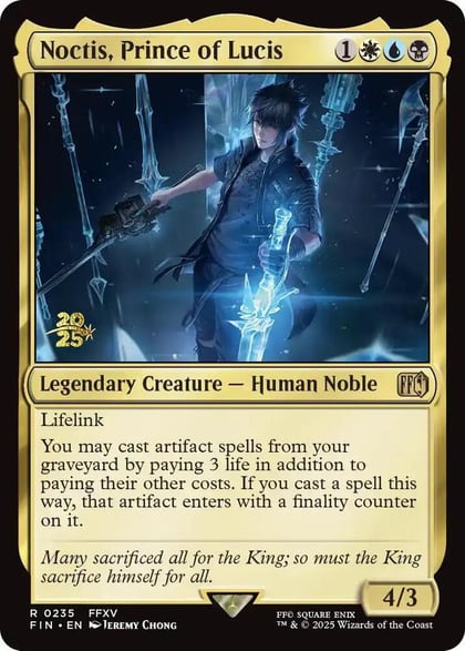 Noctis, Prince of Lucis, Prerelease Cards 235