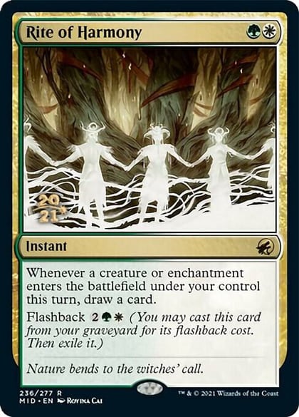 Rite of Harmony, Prerelease Cards 236