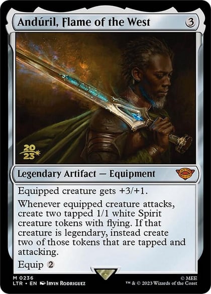 Anduril, Flame of the West, Prerelease Cards 236